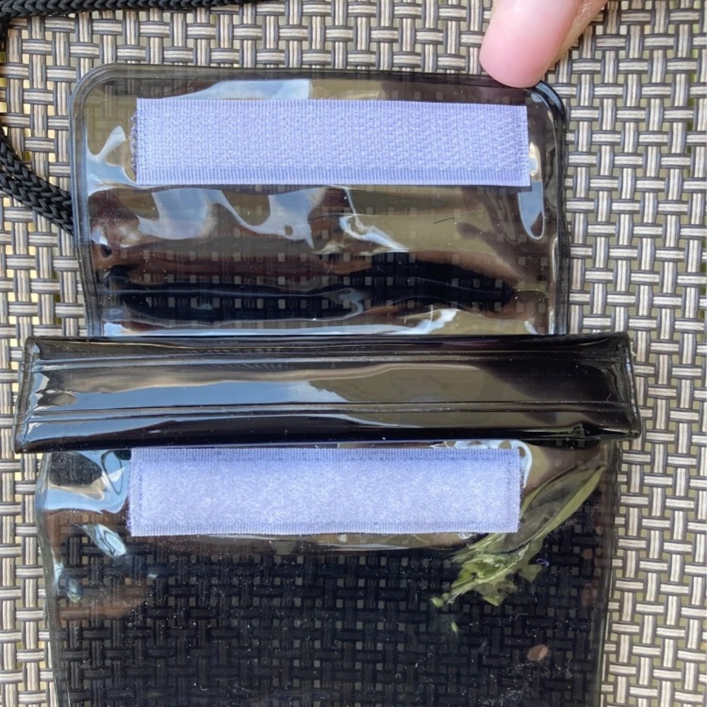 Black Waterproof Electronics Crossbody Pouch! - image 2